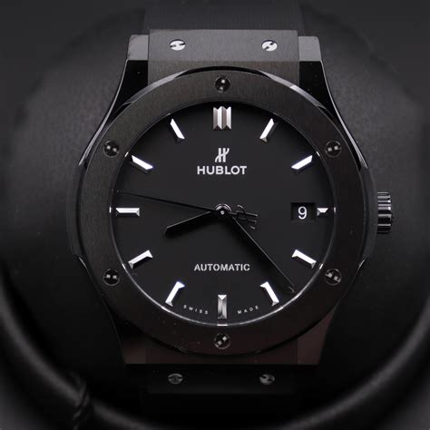 hublot classic fusion black magic.